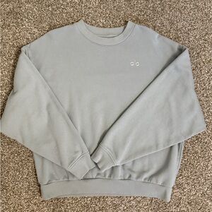 Alo Alcolade Sweatshirt - Seafoam Like New